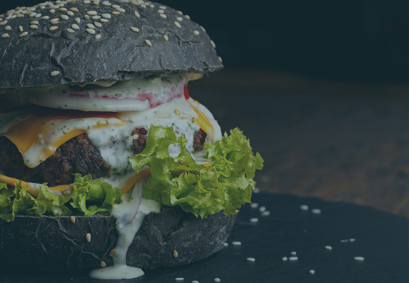 Plantebaseret burger