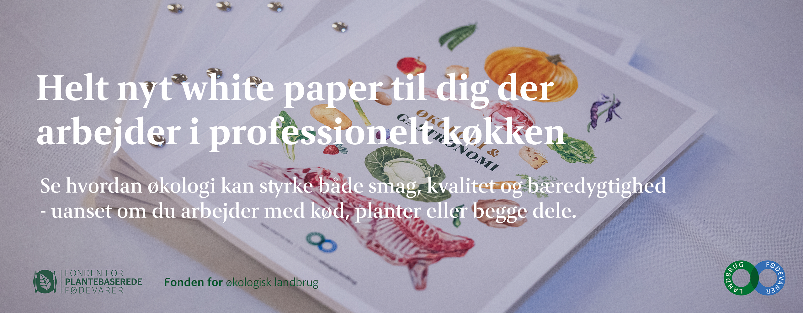 annonce for nyt white paper til dig der arbejder i professionelt køkken